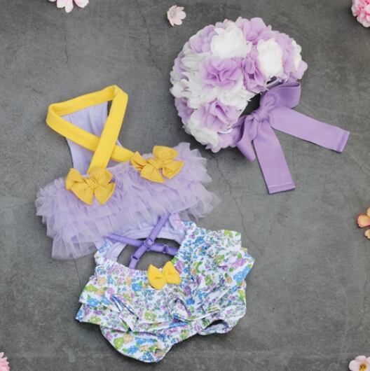 予約【HAPPYJJANGGU】Candy Cross Bikini violet
