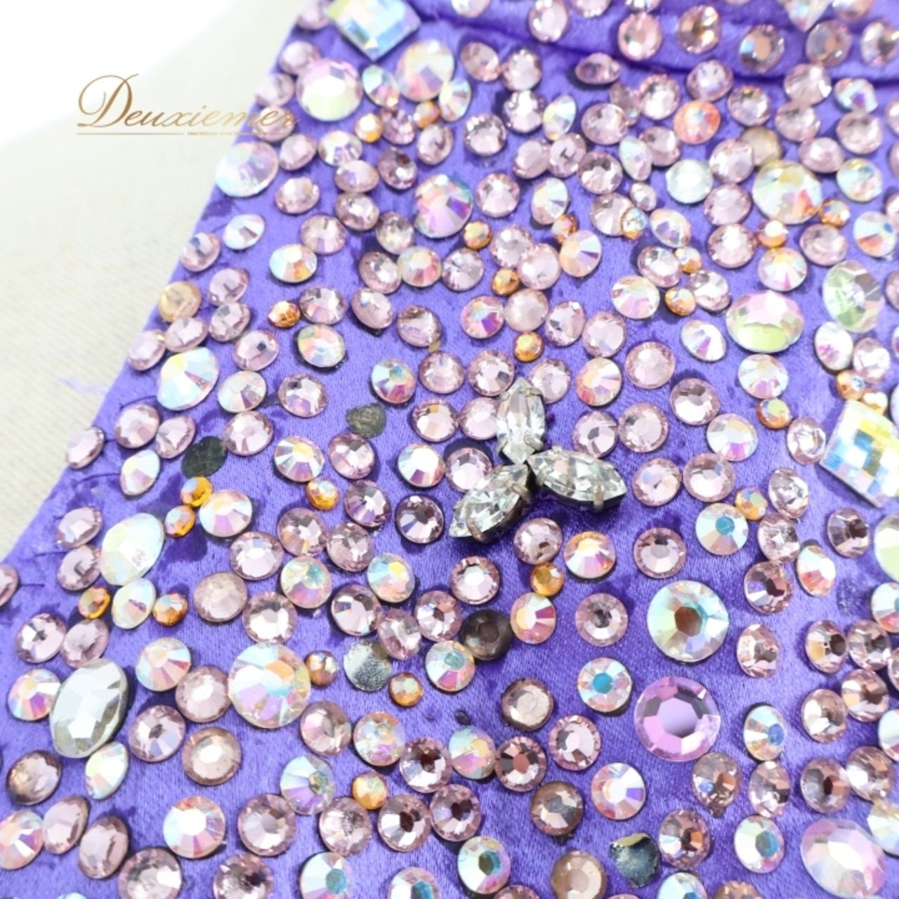 社交ダンス 衣装 スタンダードドレス ドレス ワンピース フロート レース グラデーション 紫 ピンク 光沢 デモ 競技 ダンス パーティ 発表会 無地 バングル ピンク系 パープル系 フロートスカート 競技用 おしゃれ モダン ダンス衣装 派手なドレス 華やか グラデーションドレス