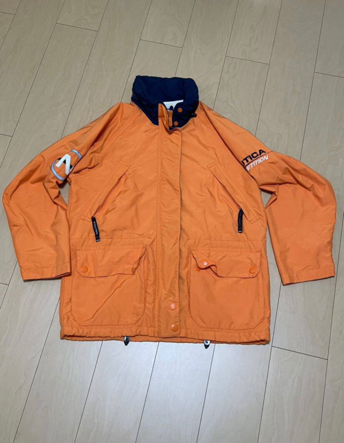 希少 NIKE ナイキ 90s 銀タグ ナイロンジャケット XL 古着