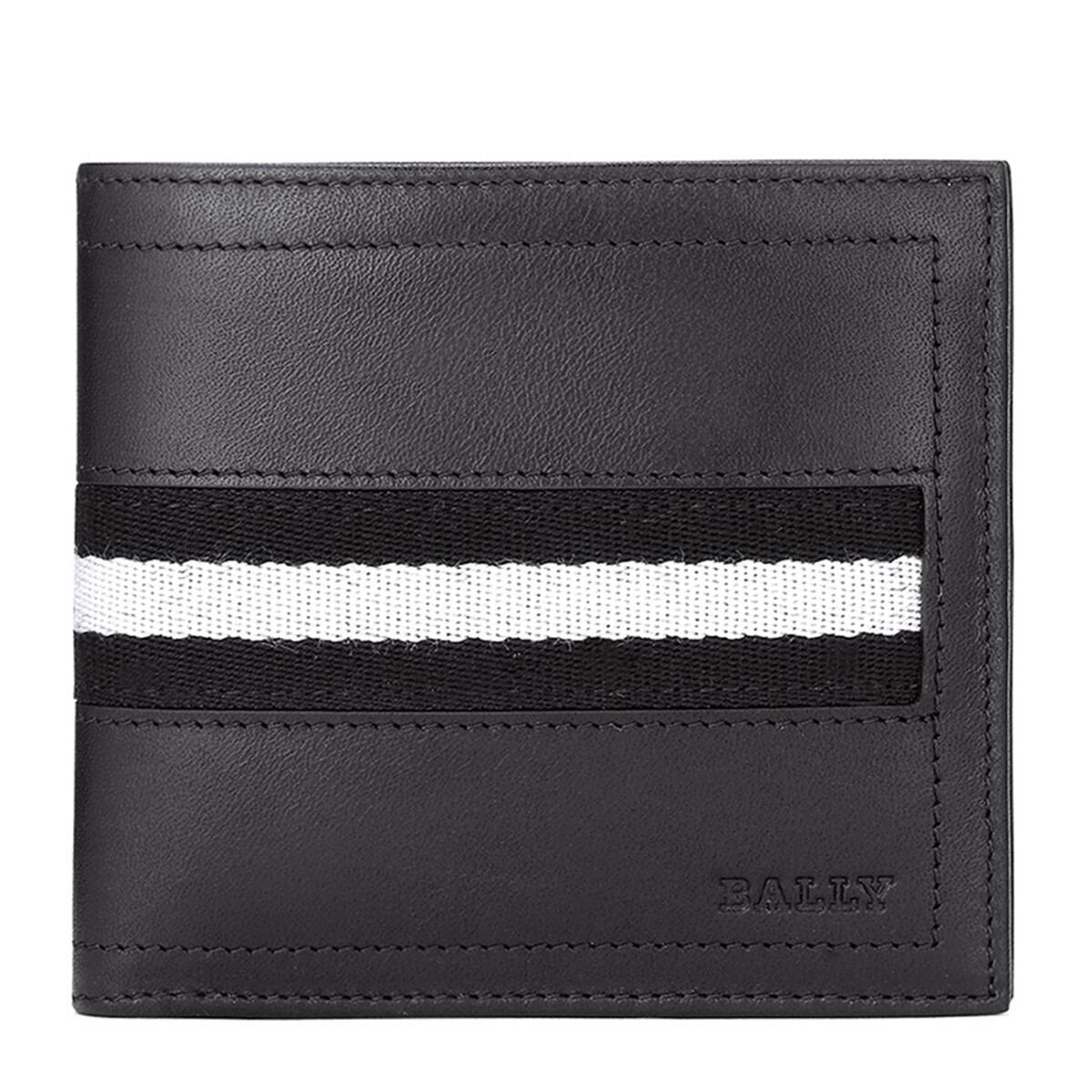 バリー BALLY メンズ財布 二つ折れ財布 6167396 TOLLENT290 BLACK