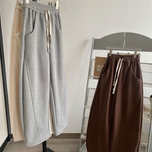裏起毛 ドローストリングパンツ 3col M 11384