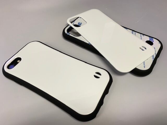 i-coron ケース iPhone シリーズ各種 UVプリント用 無地
