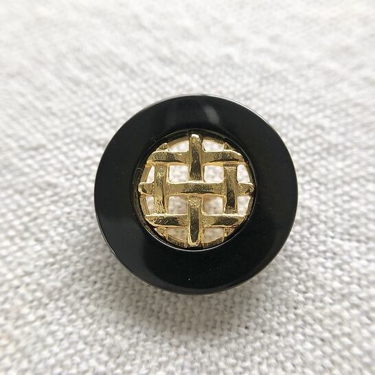 ブラックフレーム×メッシュゴールド 20㎜