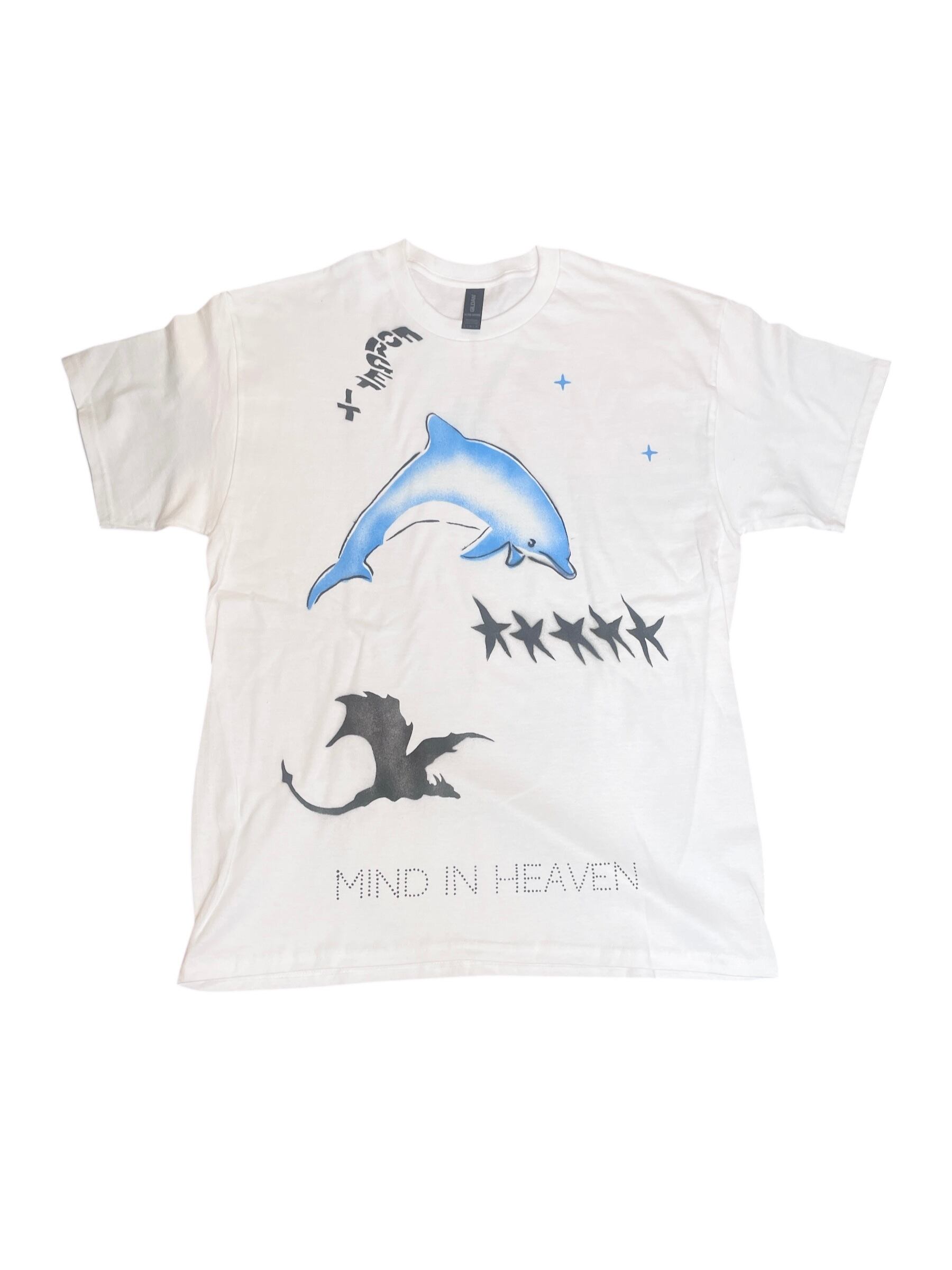 perfect plan Stencil T-shirt 【L】