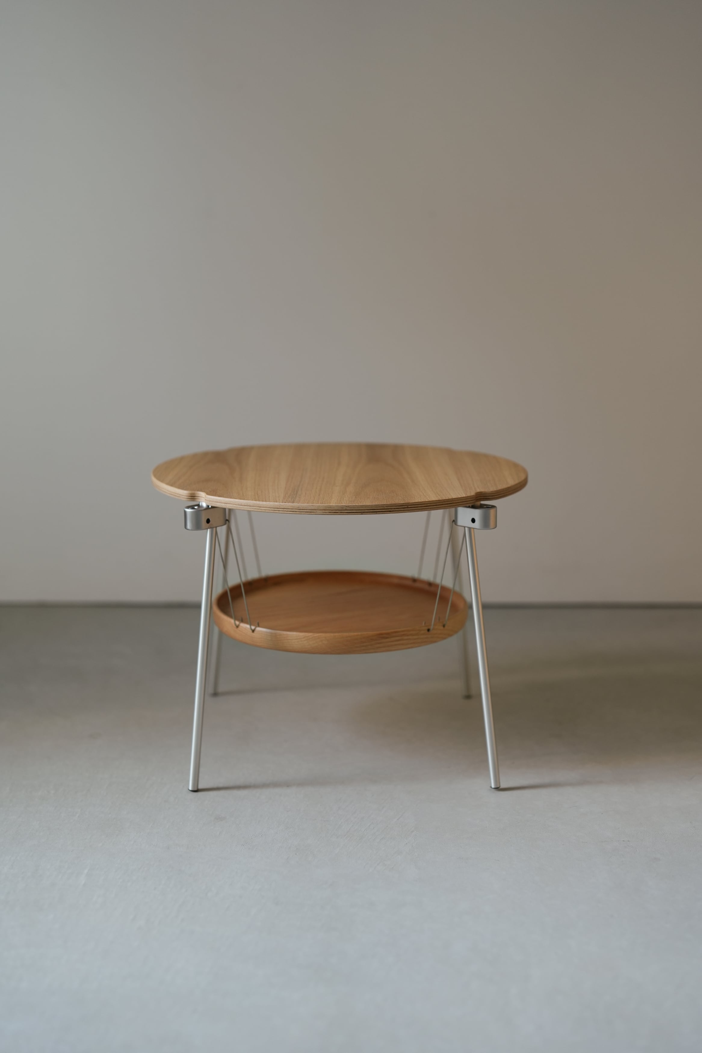 hxo Round Table Under Tray Natural | hxo design jp