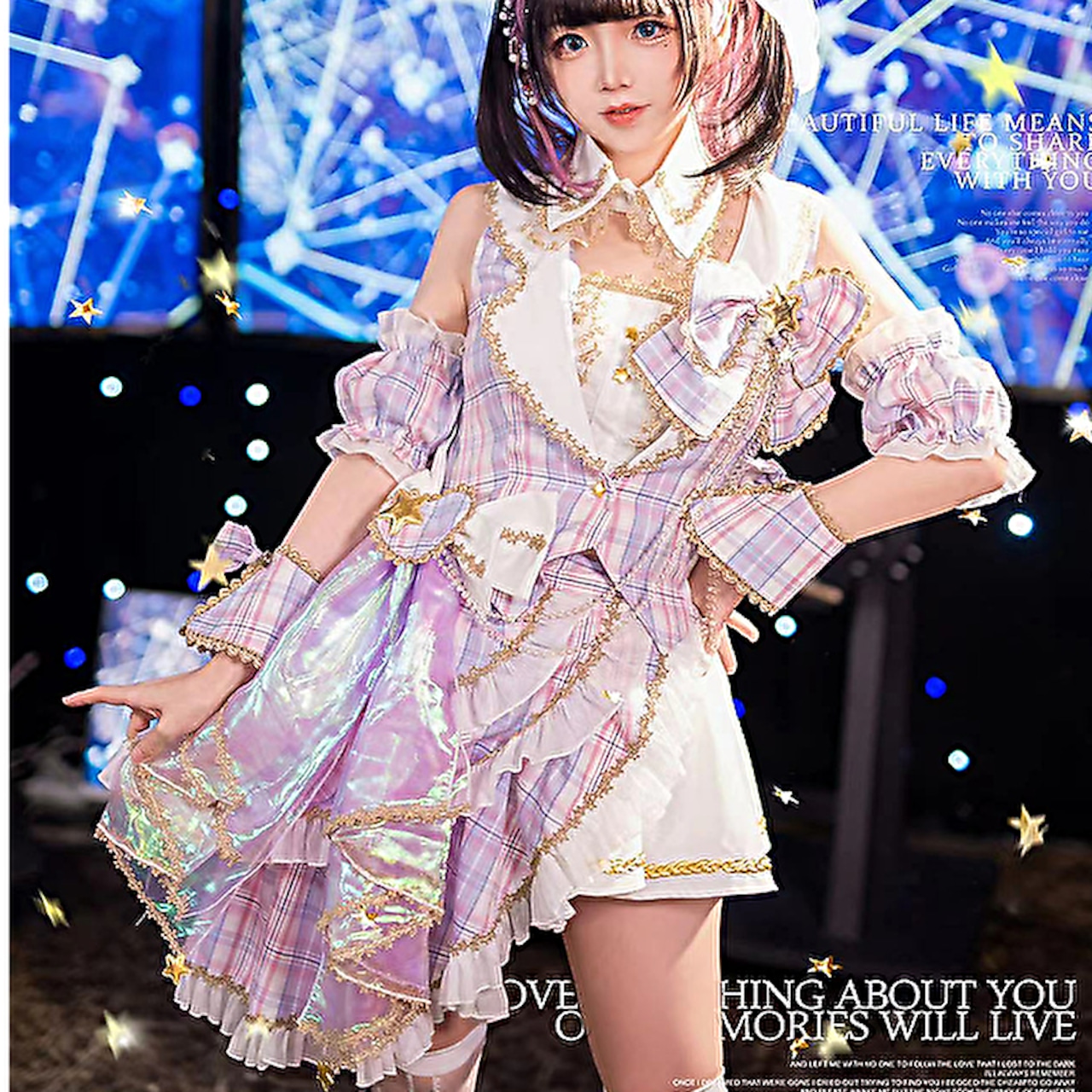 キラキラ アイドル衣装 ステージ衣装 イベント衣装 アイドル服 撮影会 