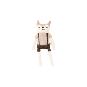 main sauvage/Fawn knit toy,salopette