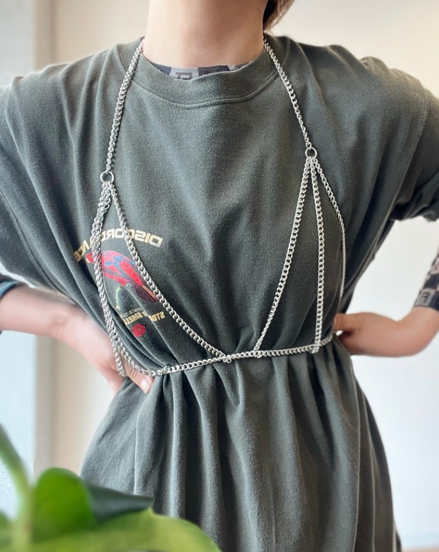 FUMIE=TANAKA chain bra | swirl