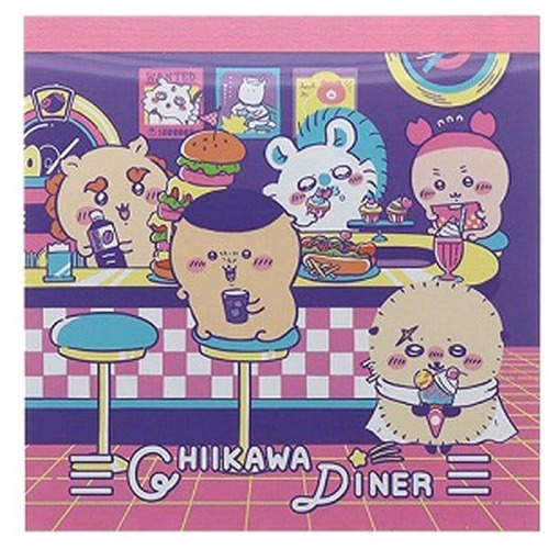 【ロット販売】【5入】スクエアメモちいかわDINERディナー(8818004)