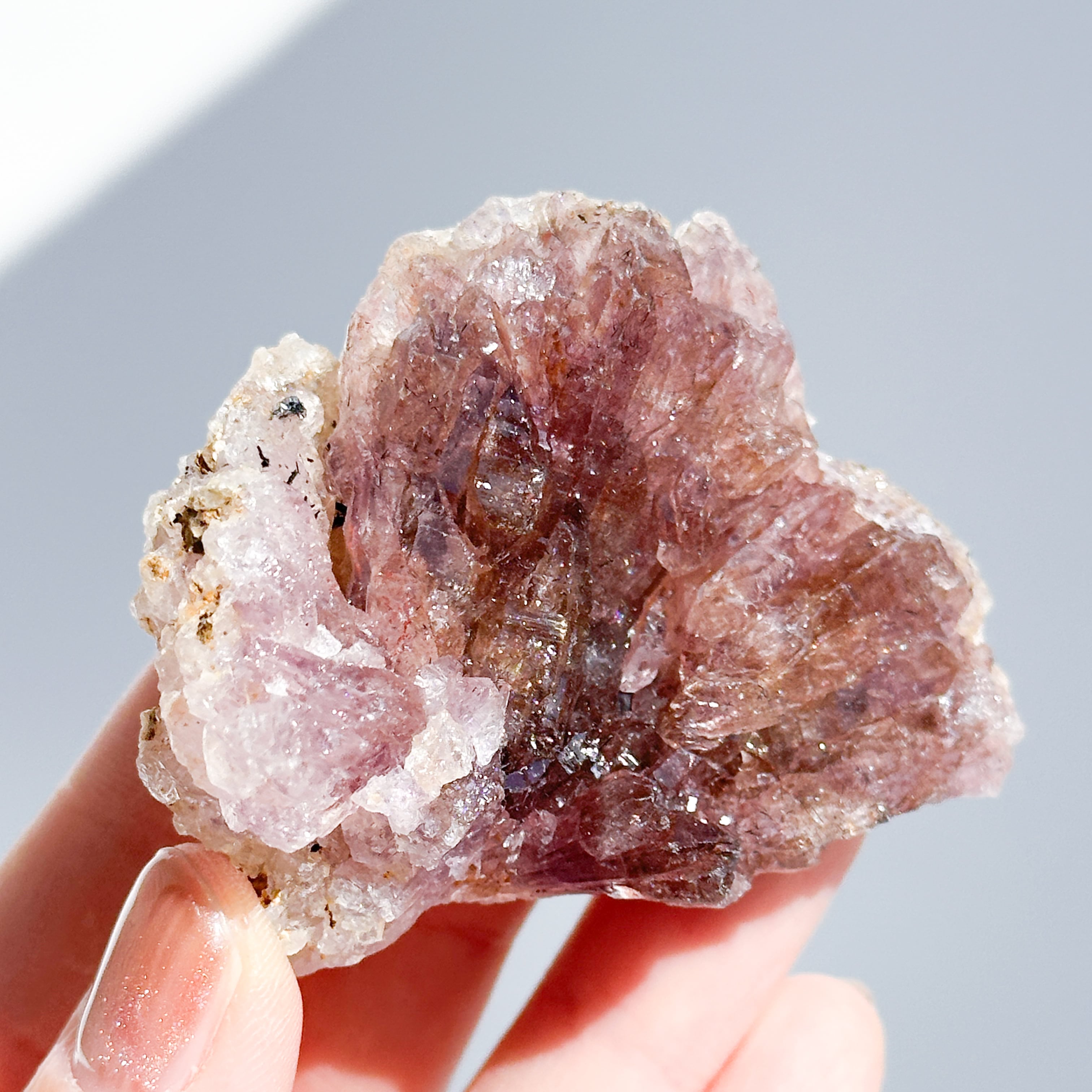 インド・カルール産アメジスト クラスター24◇ Amethyst ◇天然石