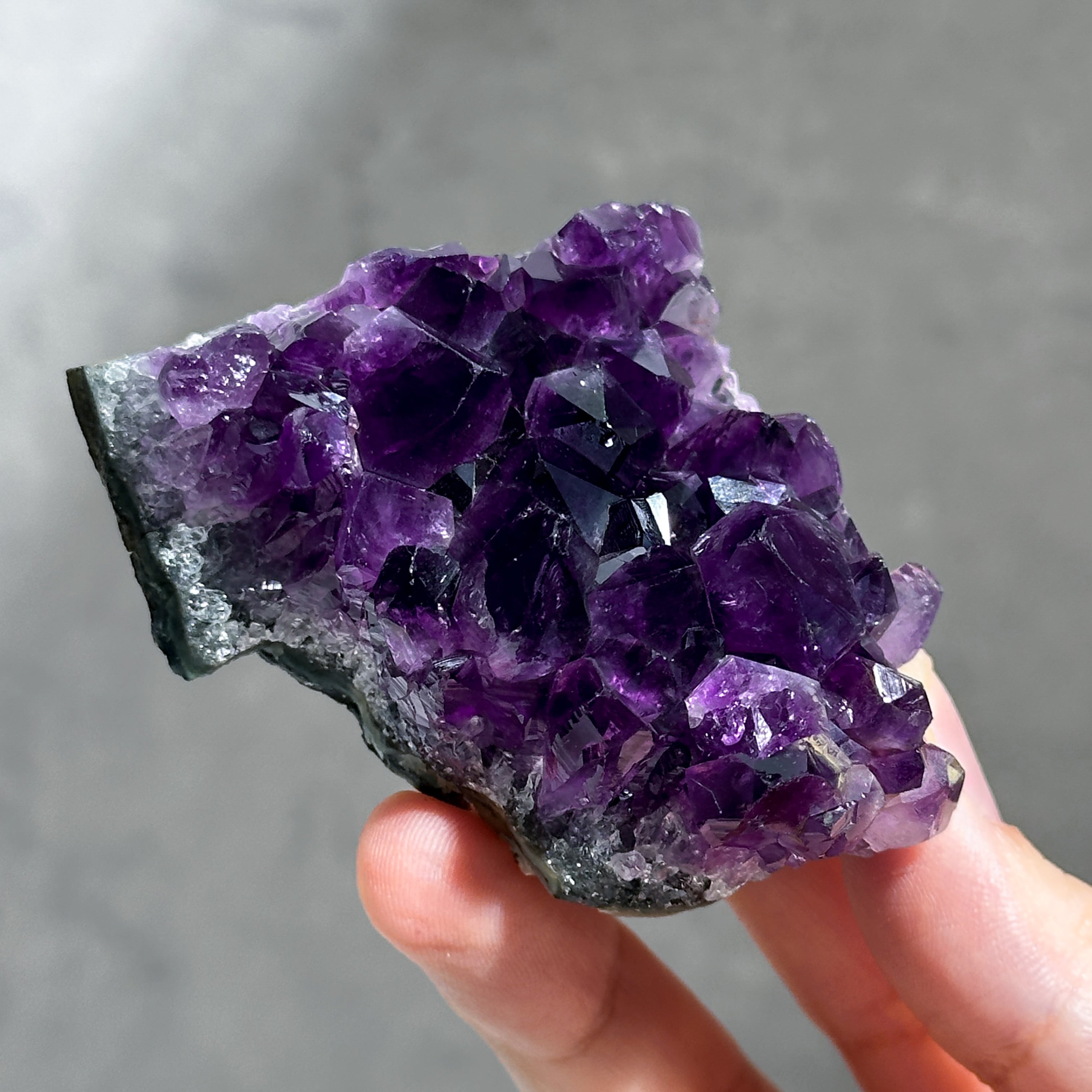 高品質】天使の指紋◎ウルグアイ産アメジスト 原石74◇ Amethyst