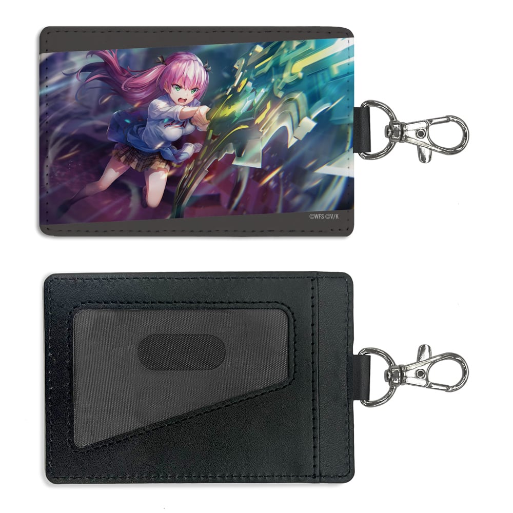 ヘブンバーンズレッド 逢川めぐみ Ikki Burst Strike パスケース(ナスカン付き)