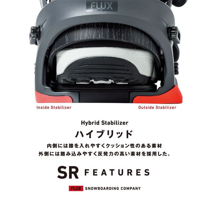 予約 26-27 FLUX フラックス SR ビンディング バインディング BLACK