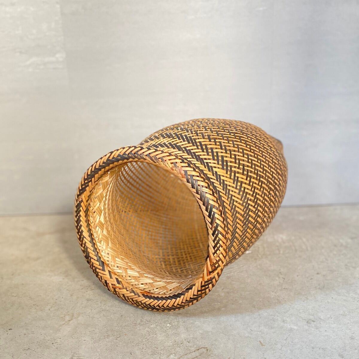 希少 籠 ブラジル先住民族 バニワ族 民芸品 鉢 観葉植物 インテリア