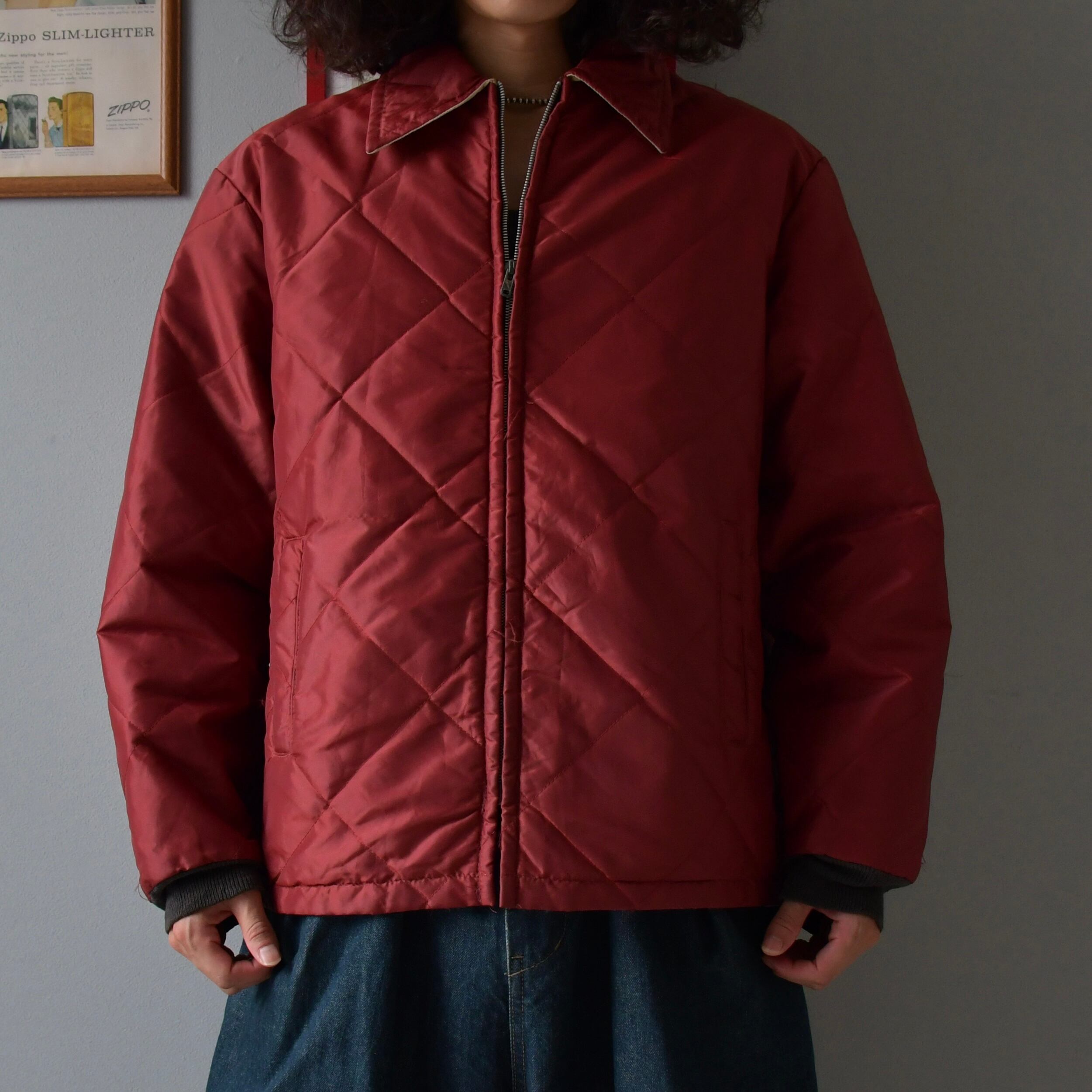 70s-80s Sears quilting jacket | natume