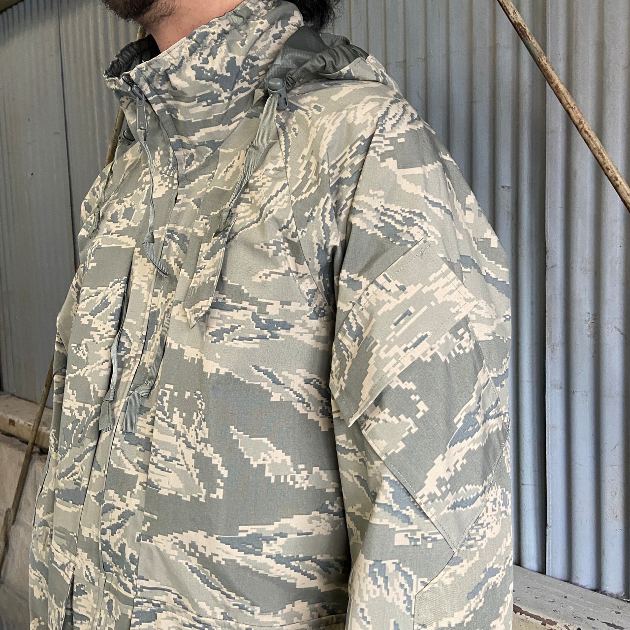 09年納品 U.S.AIR FORCE 米軍実品 APECS ABU デジタルタイガーカモ 