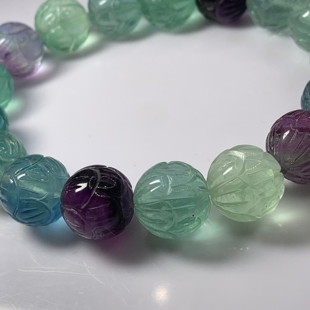 フローライトブレスレットー蕾ー