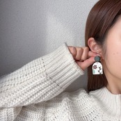 ポリマークレイピアス * サージカルステンレ -23