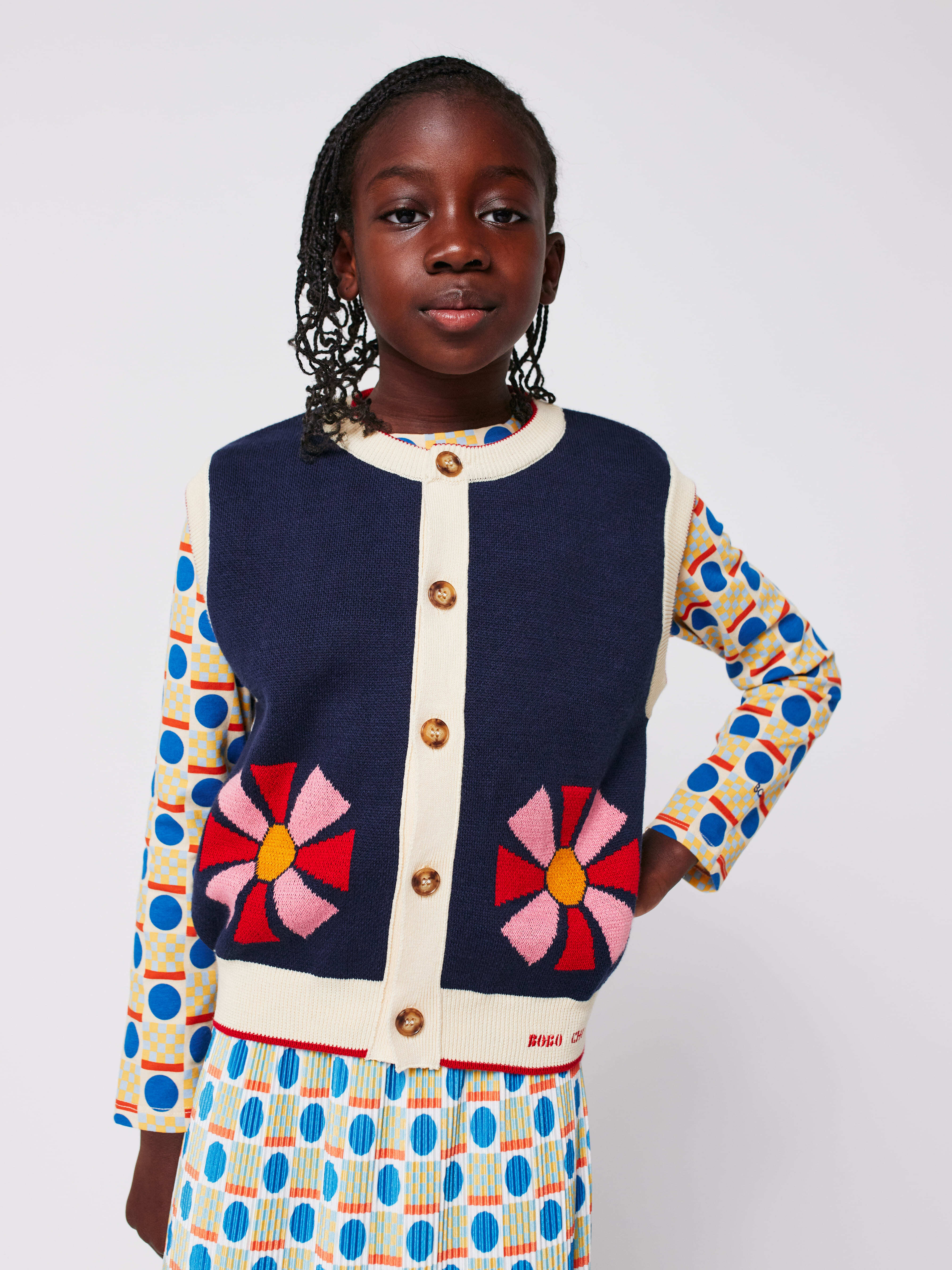 BOBO CHOSES/Kaleidoscope vest | HAKONIWA PRODUCTS | ハコニワ
