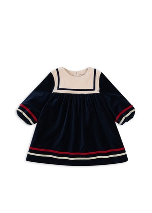 ROCKY DRESS NAVY BLAZER【Konges Sloejd  コンゲススロイド】ドレス クリスマス　セーラー