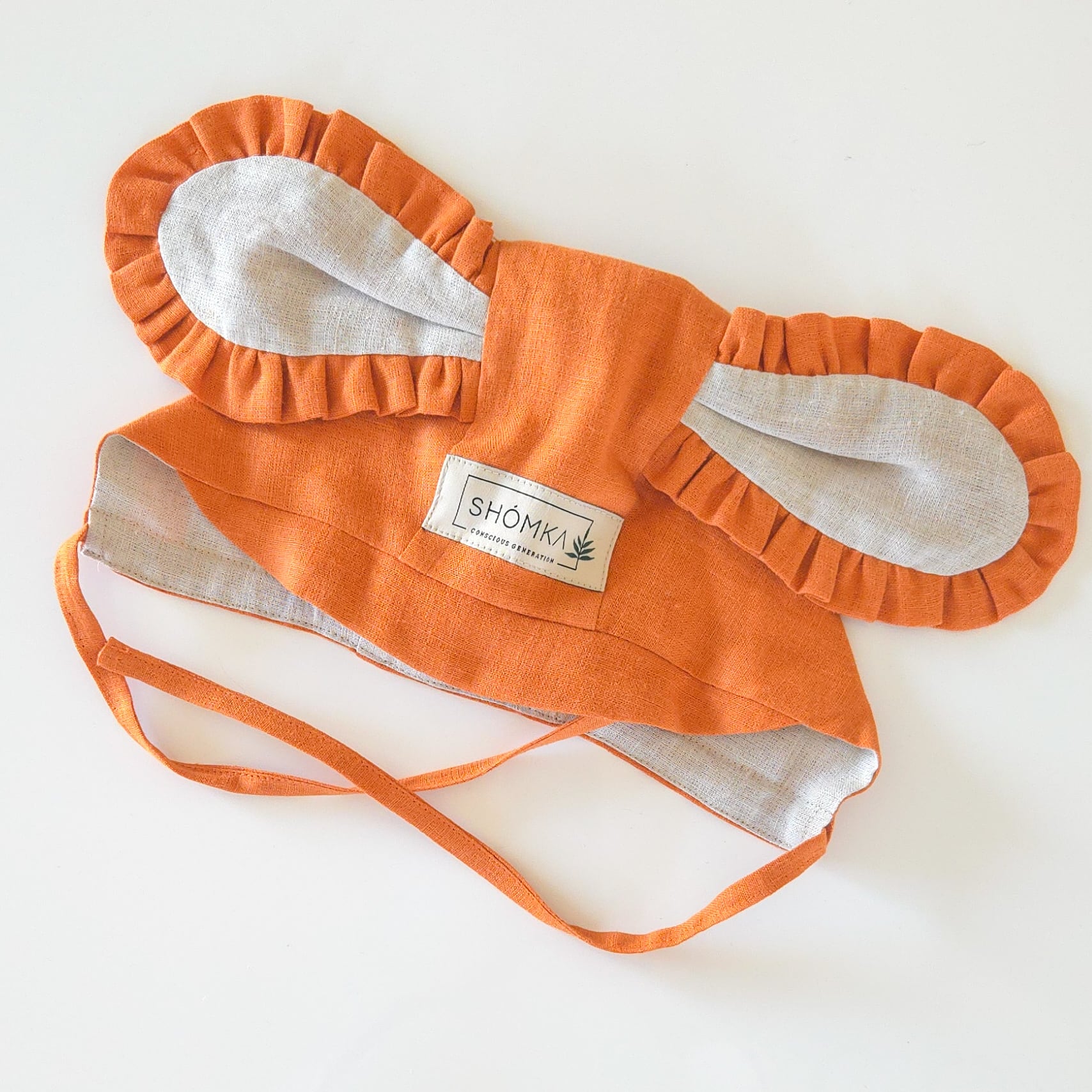 SHOMKA - puppy bonnet / carrot