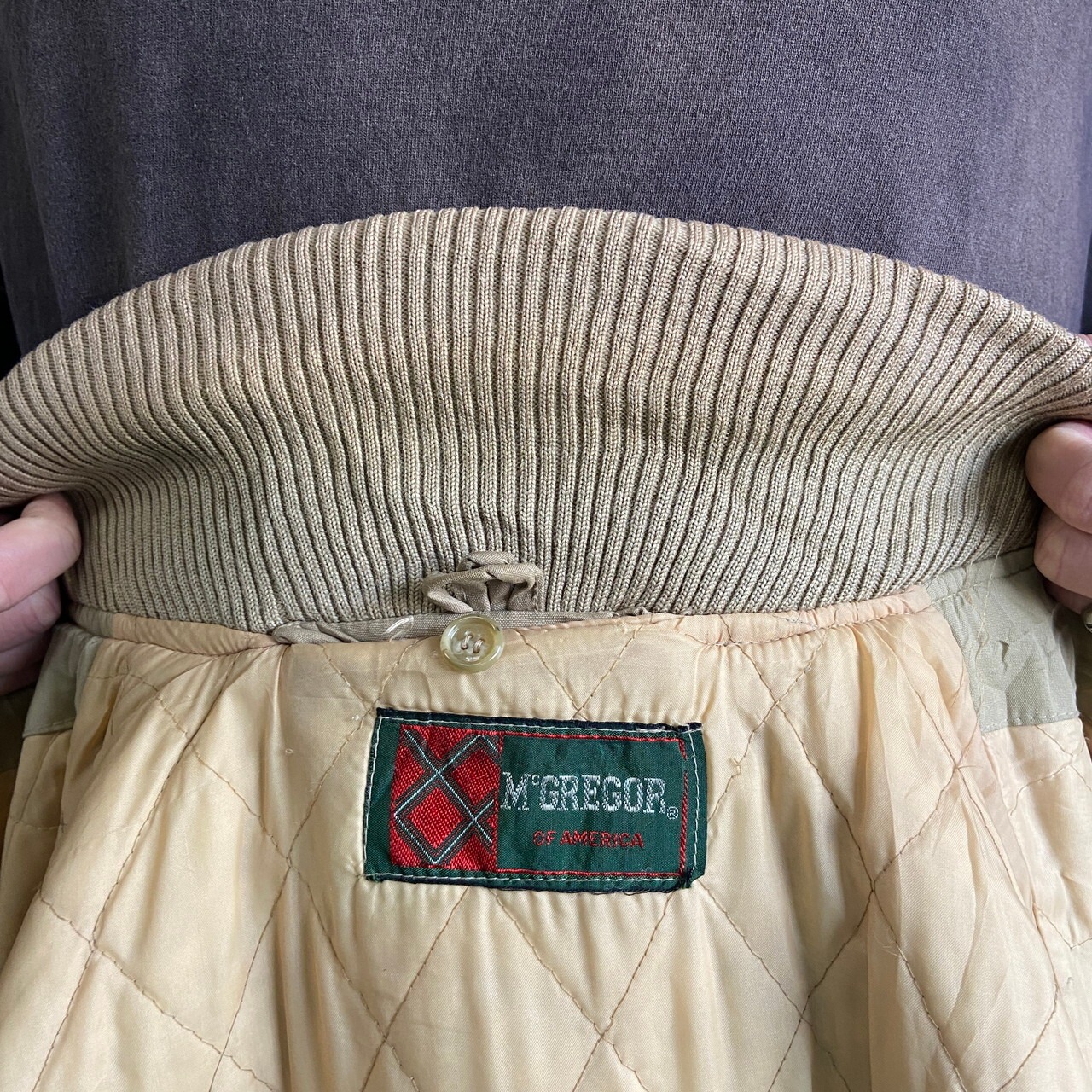 70年代 McGREGOR マクレガー ファラオジャケット メンズXL相当 古着 