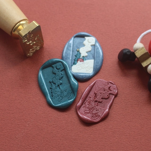 【SELECT】Wax Seal Stamp│稀少_AW03