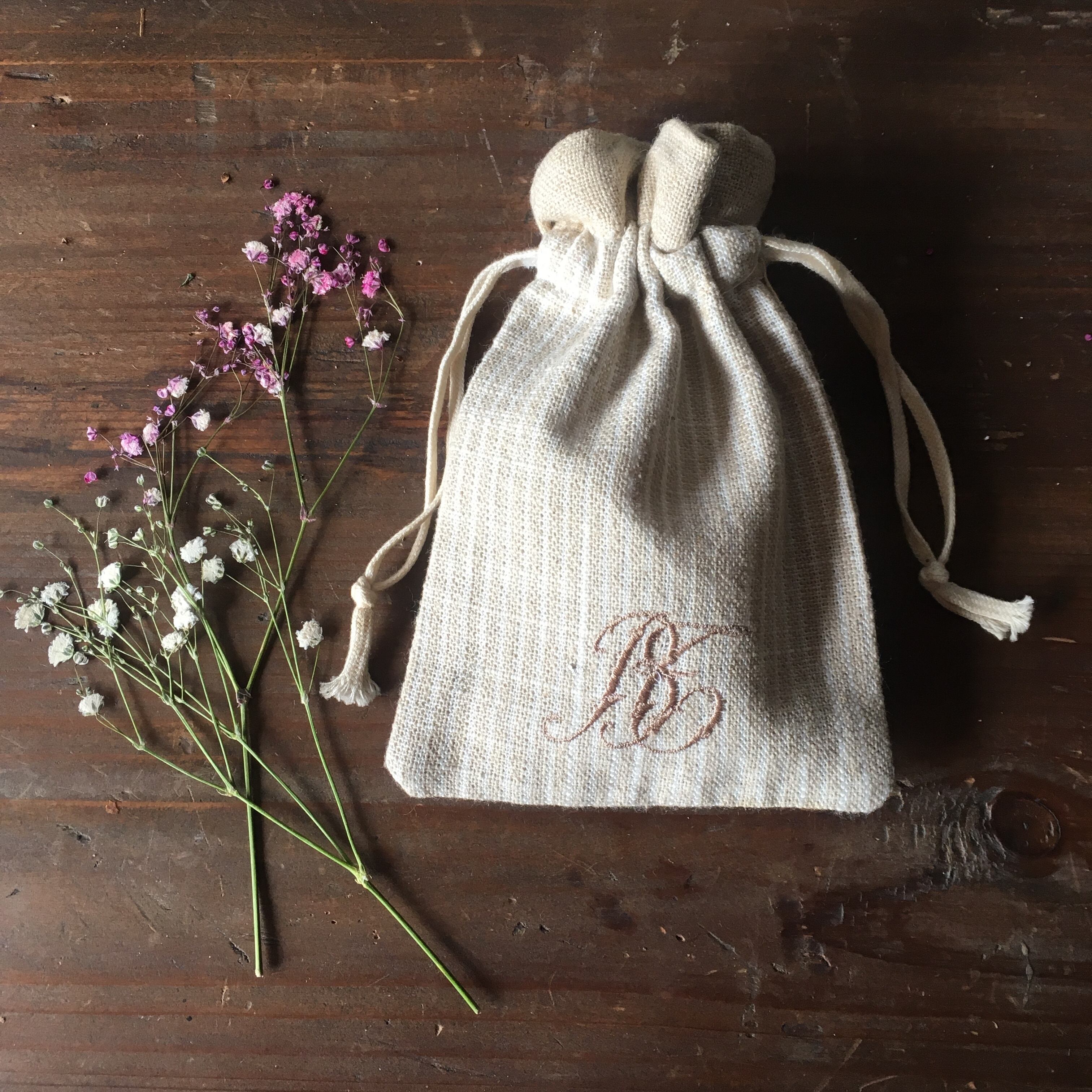 フランス ヴィンテージ サシェ リネン