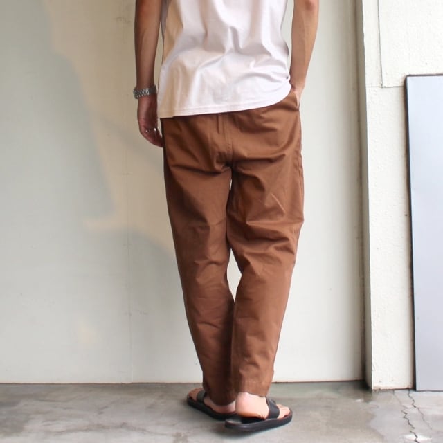 HARVESTY タックイージーチノトラウザー EASY EGG PANTS / A11913