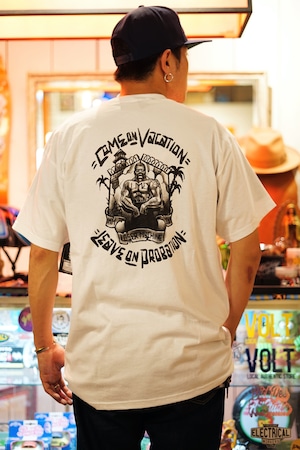 LOSER MACHINE " YARD IRON STOCK T-SHIRT " WHITE