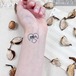 タトゥーシール 2枚組 水無しで貼れる fake tattoo ユニコーン opt 10