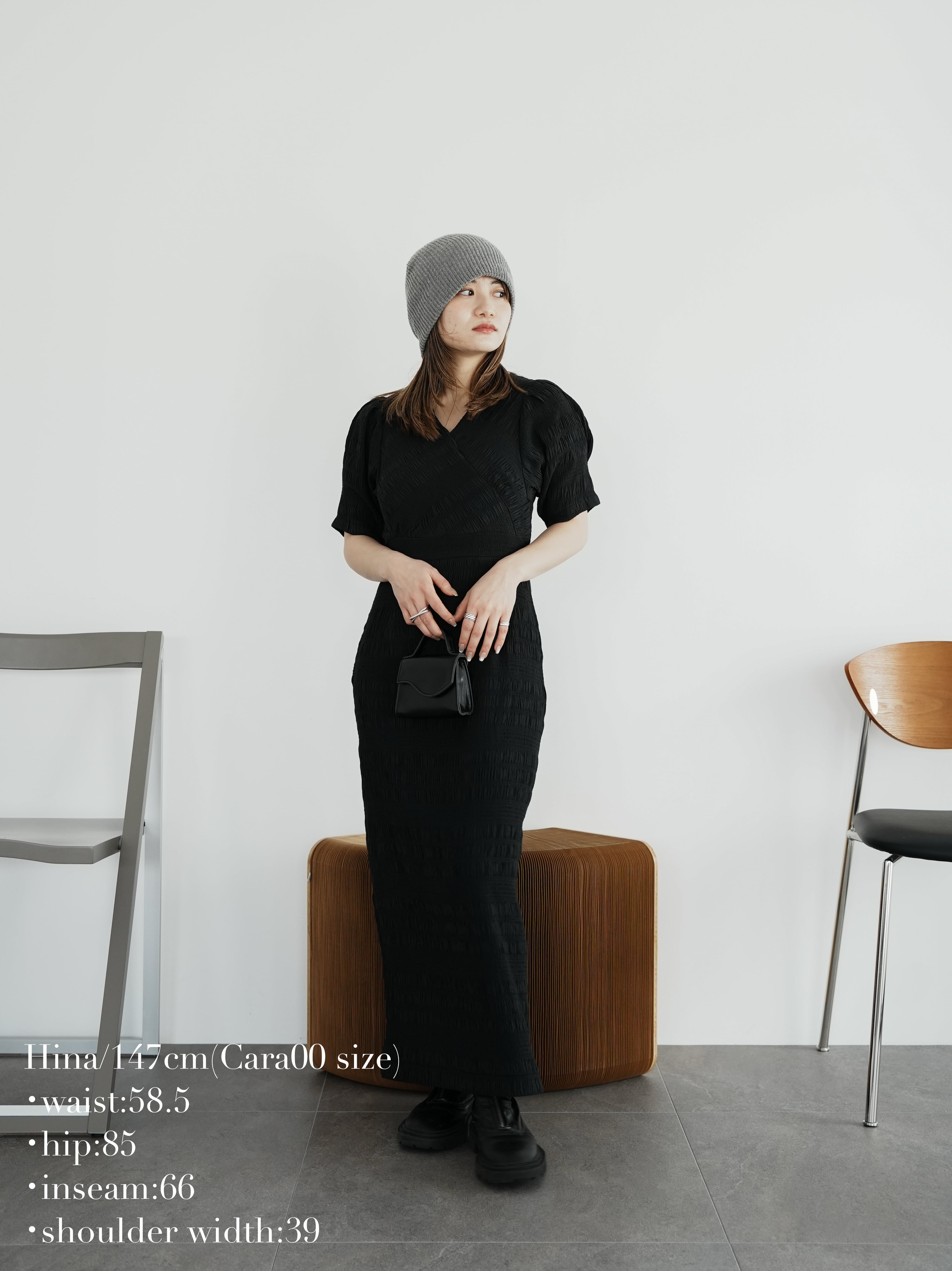 v-neck maxi onepiece | Katrin TOKYO