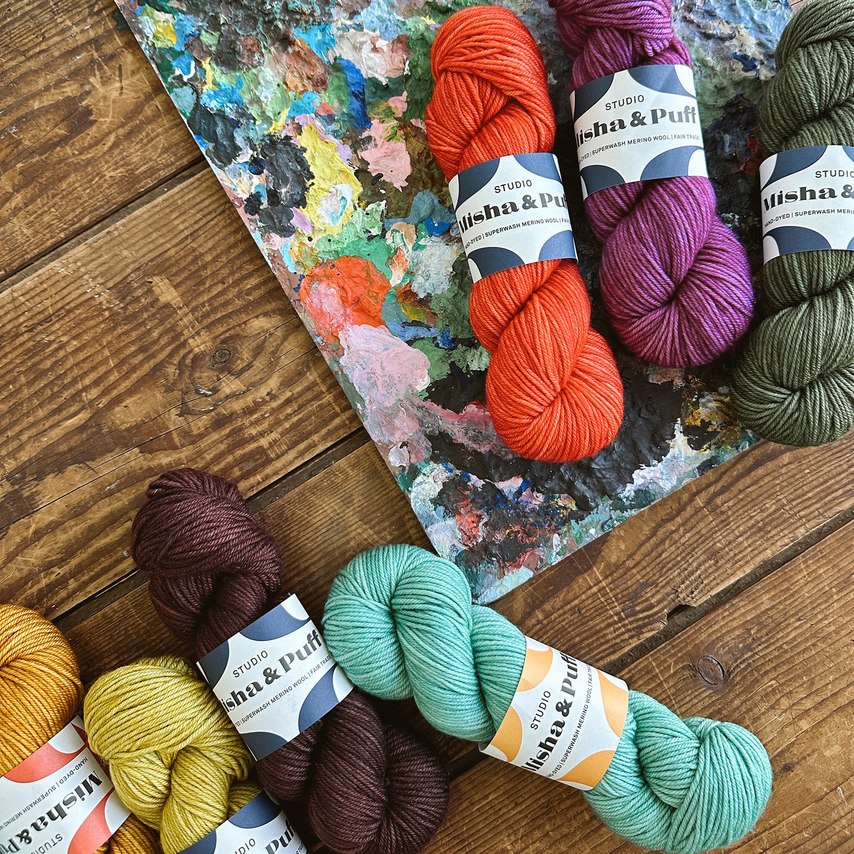 Studio Misha & Puff / iris confetti / Merino Wool | PULAM baby