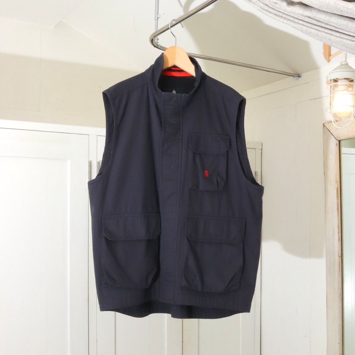 MARINAyachting cotton zipup vest Made in Italy Le Port