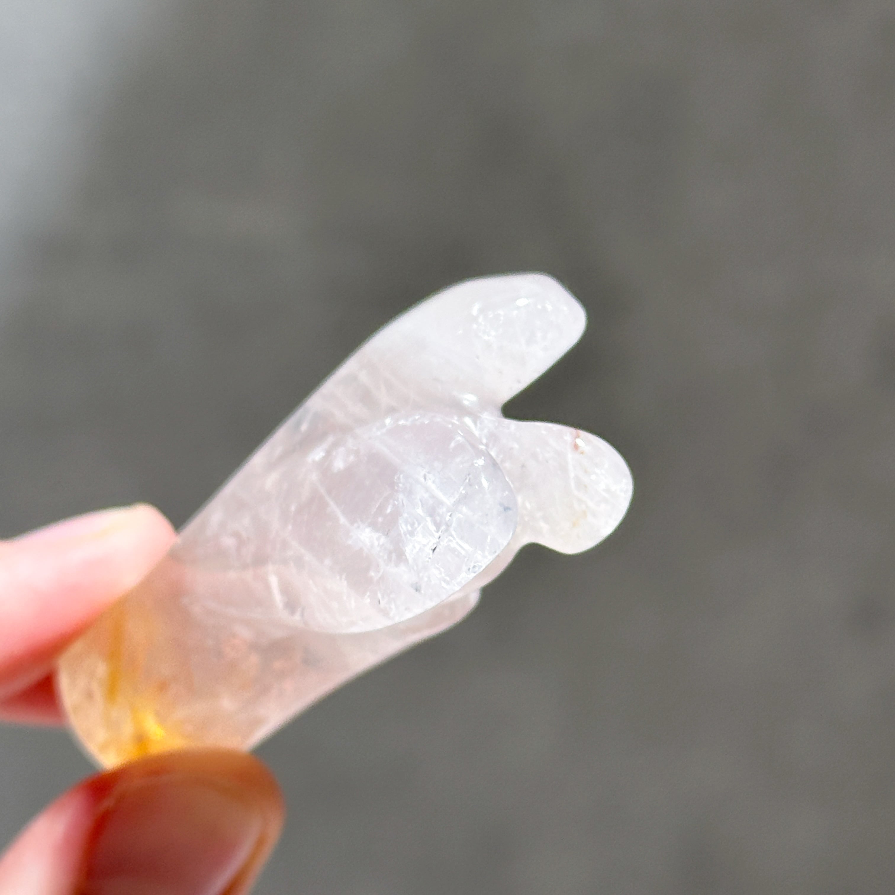 ゴールデンヒーラー×ローズクォーツ ミディアムエンジェル 21◇ Golden