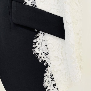 Lace Patchwork Jacket / レース パッチワーク ジャケット