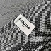 renoma HOMME レノマ オム ライト ダブル ライダースジャケット S /メンズ/グレー系/薄手