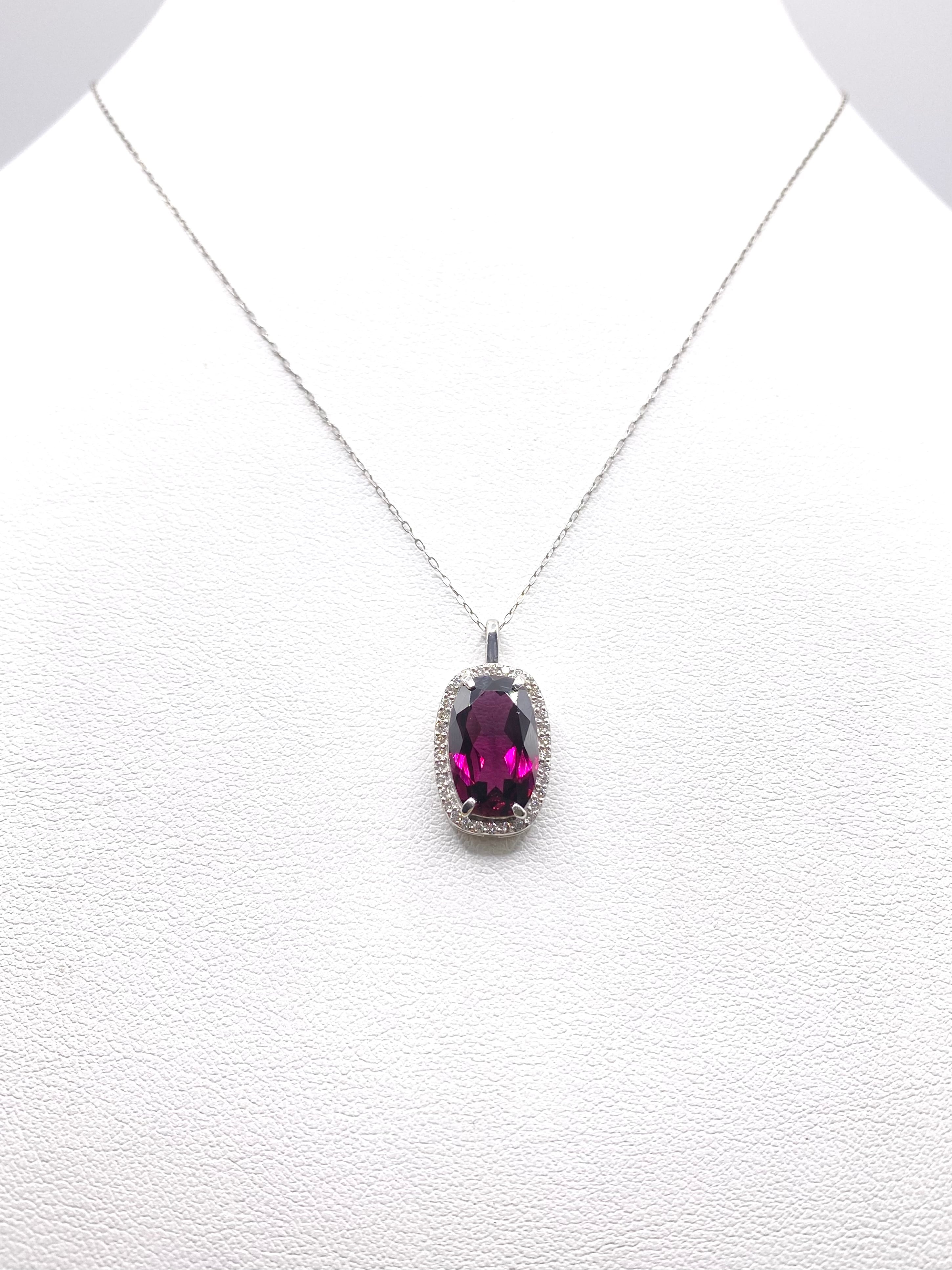 週替わりSALE ~9/7】ロードライトガーネット 4.888ct / ダイヤモンド