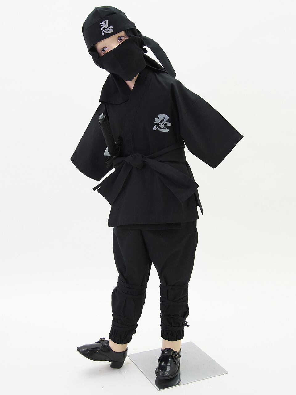 【アッという間に大変身!!】キッズ 忍者 スーツセット (6アイテム付き) 【KIDS SUPER NINJA SUITS SET(6 ITEMS) 】ハロウィン 衣装 仮装 コスプレ イベント パーティー エンターテイメント ホビー 人気 日本土産