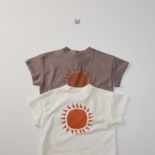 《予約》送料無料【coucou】Sunny Short Sleeve Tee