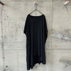 Black switching dress