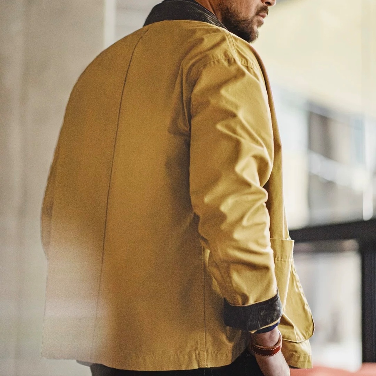 Front Button Closure Safari Jacket ◇2color H0112
