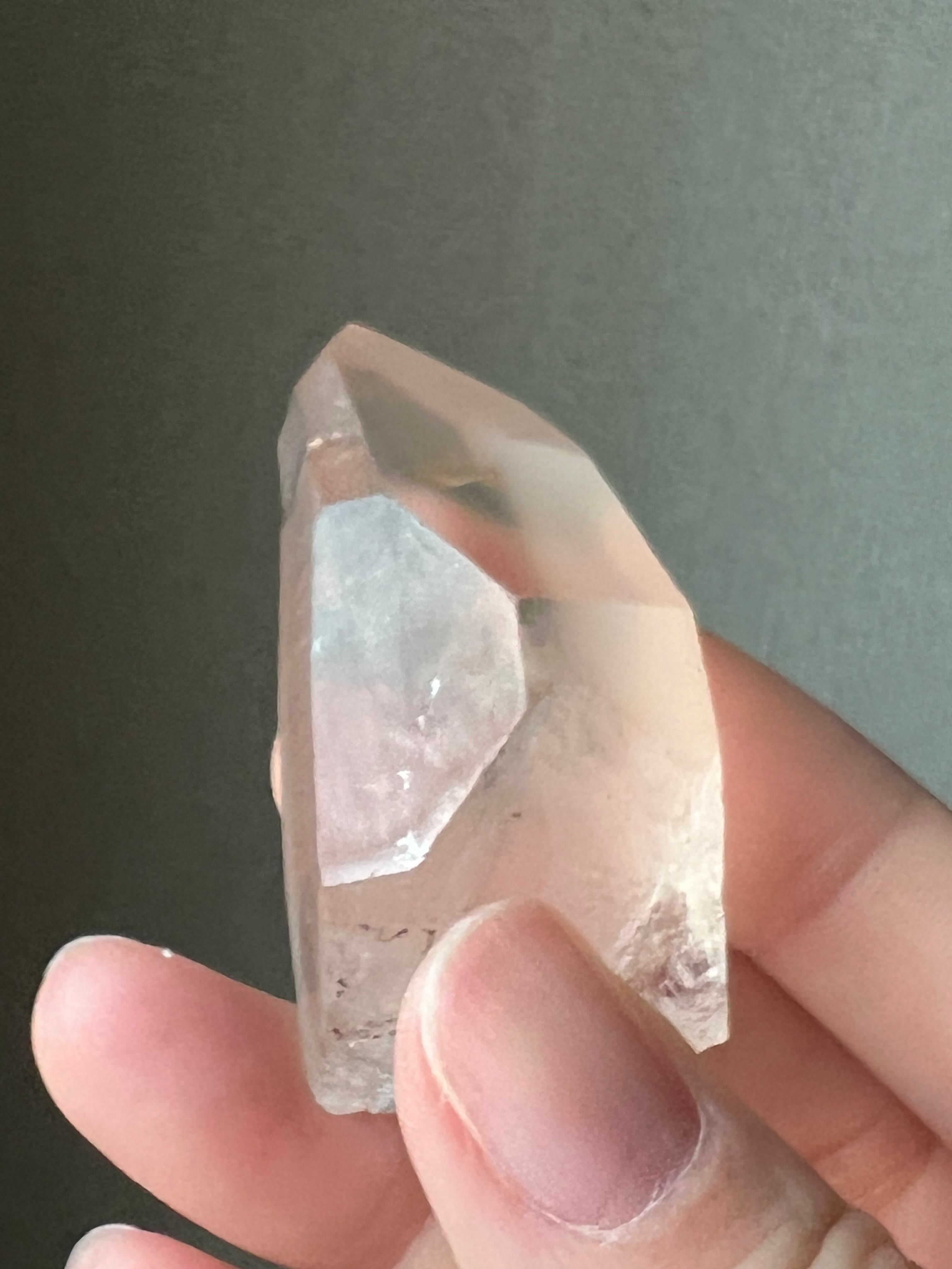 レムリアのソード】レコードキーパー、レシーバー【超透明】ピンク