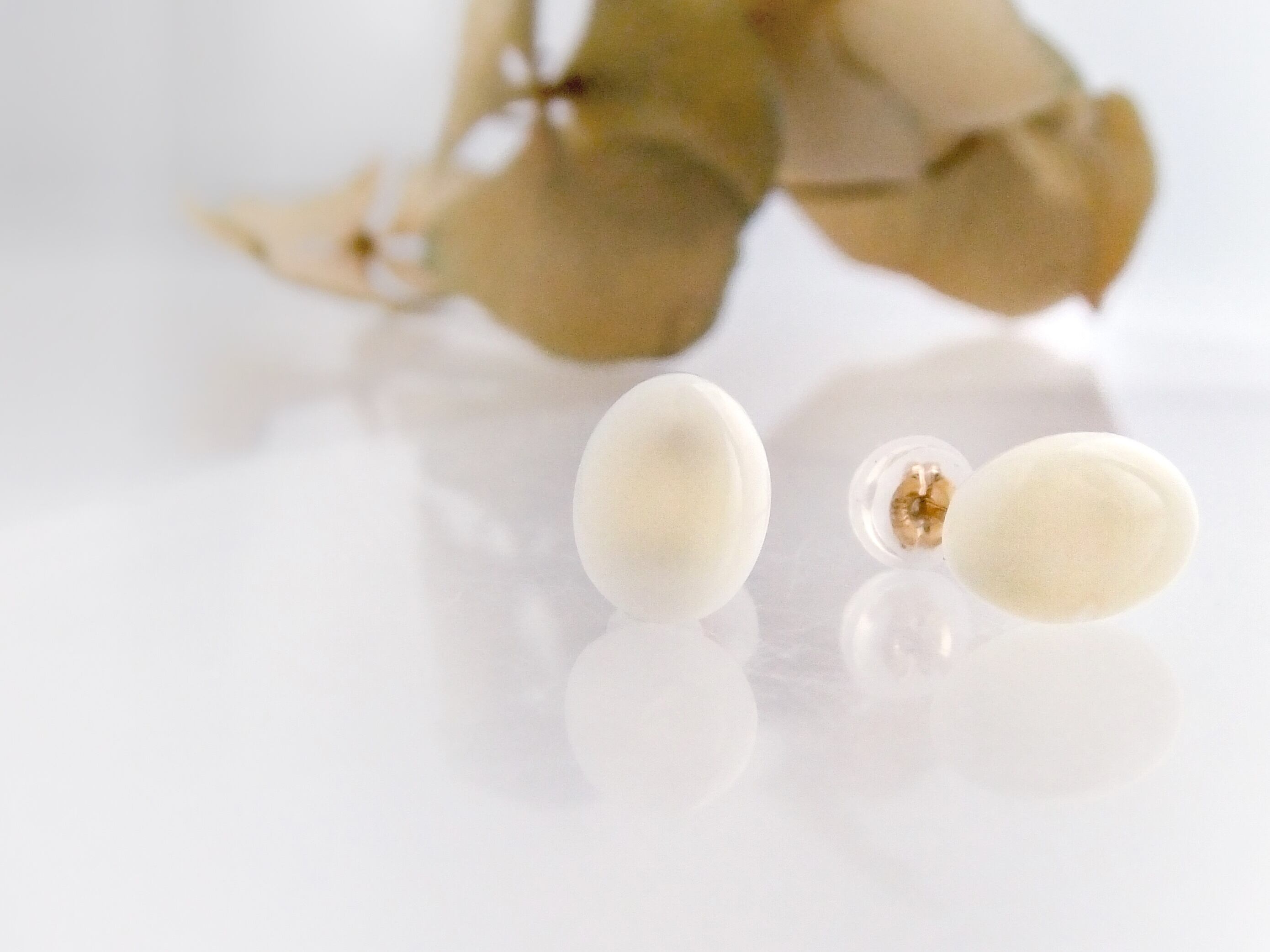 鯨歯素材 アクセサリーパーツ セット 鯨歯アクセサリー~雪のくじら | ゆきのこうげい
