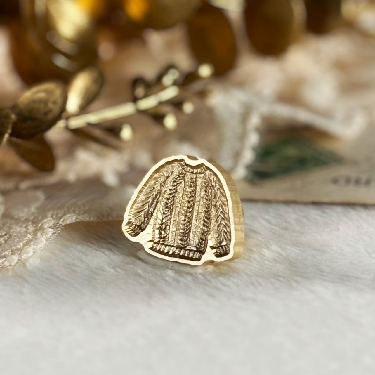 【20mm×24mm】ダイカット フィッシャーマンセーター