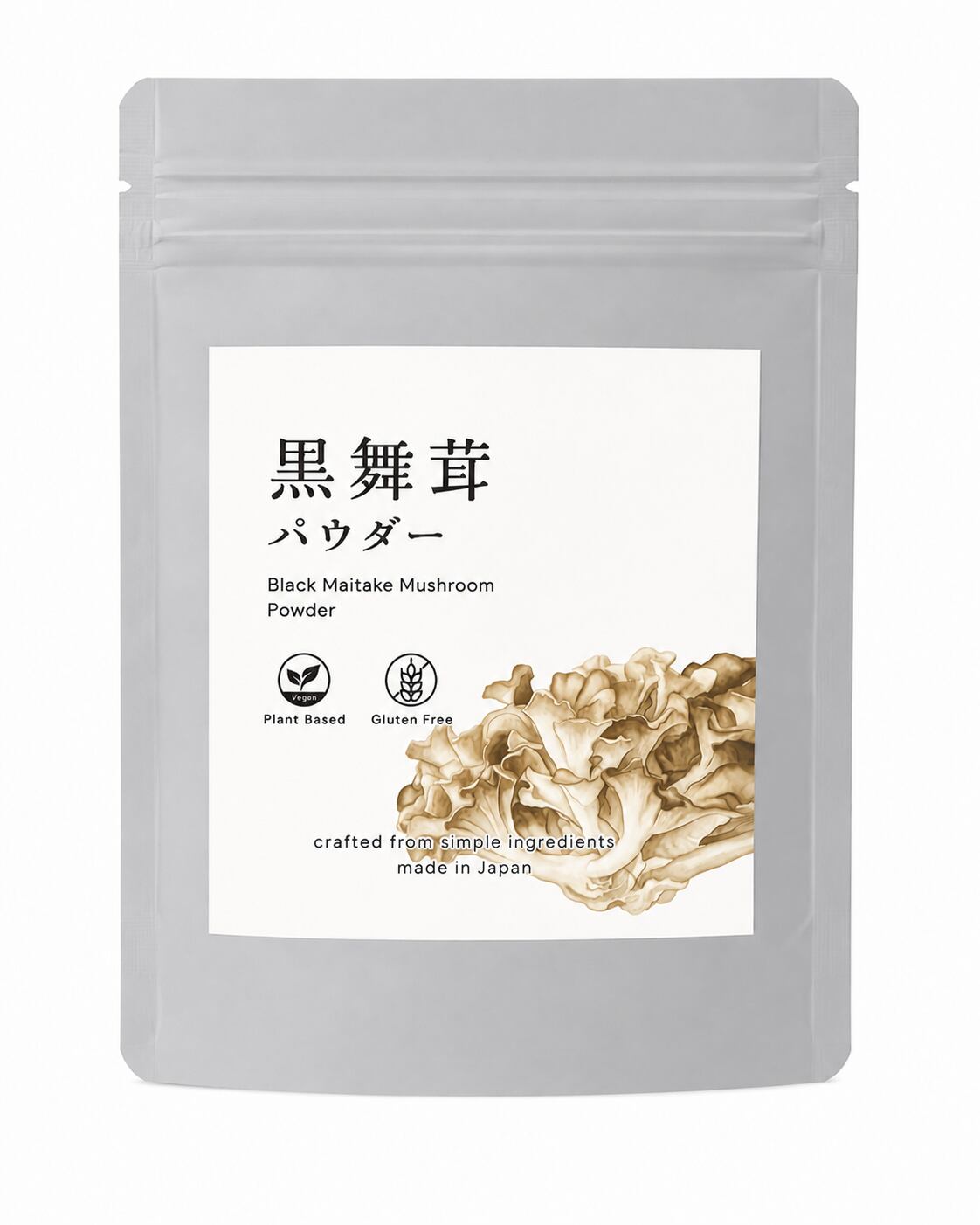 黒舞茸パウダー　- Black Maitake Mashroom Powder -　　　