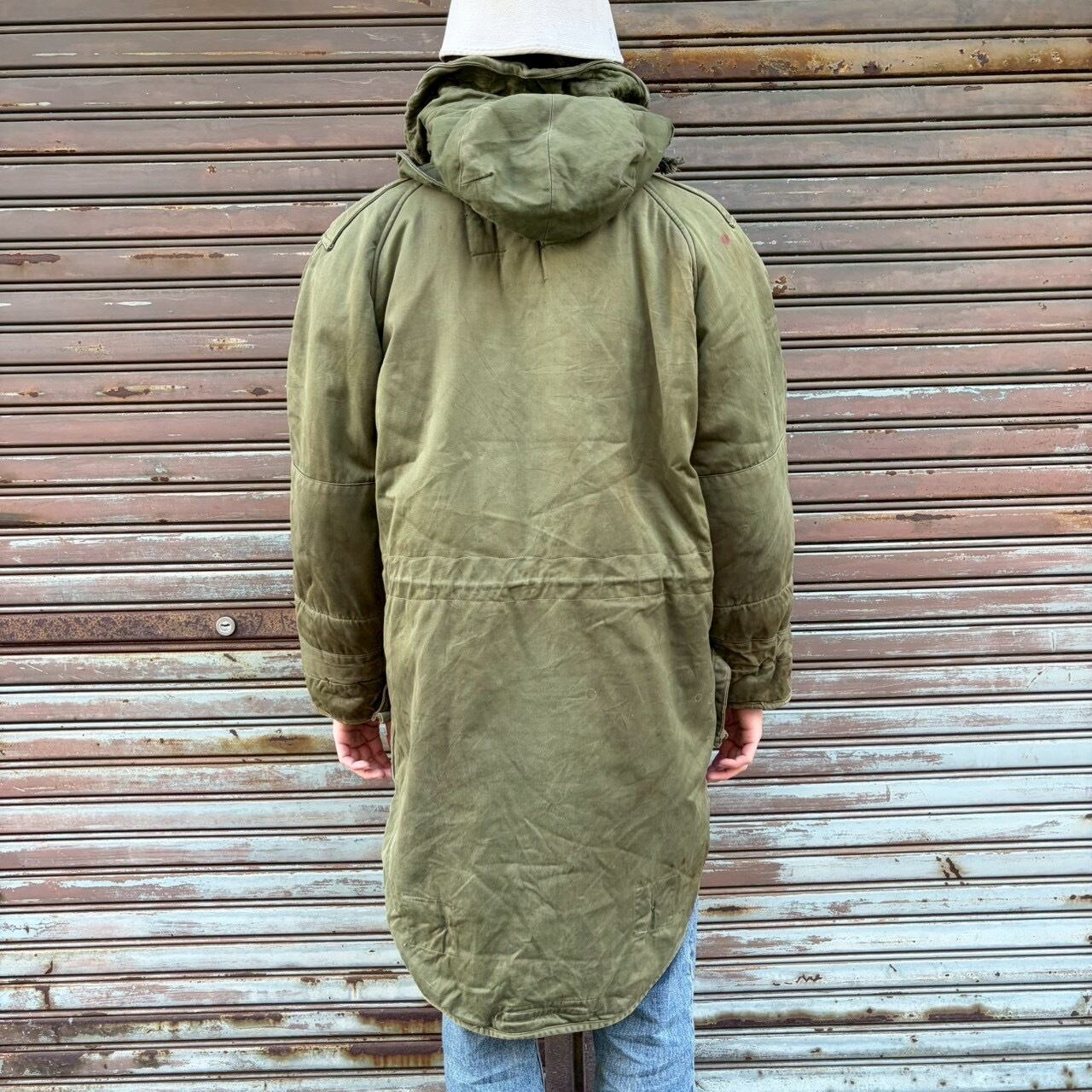 50s イギリス軍 実物 ミドルパーカー 3rd モッズコート M ユーロ