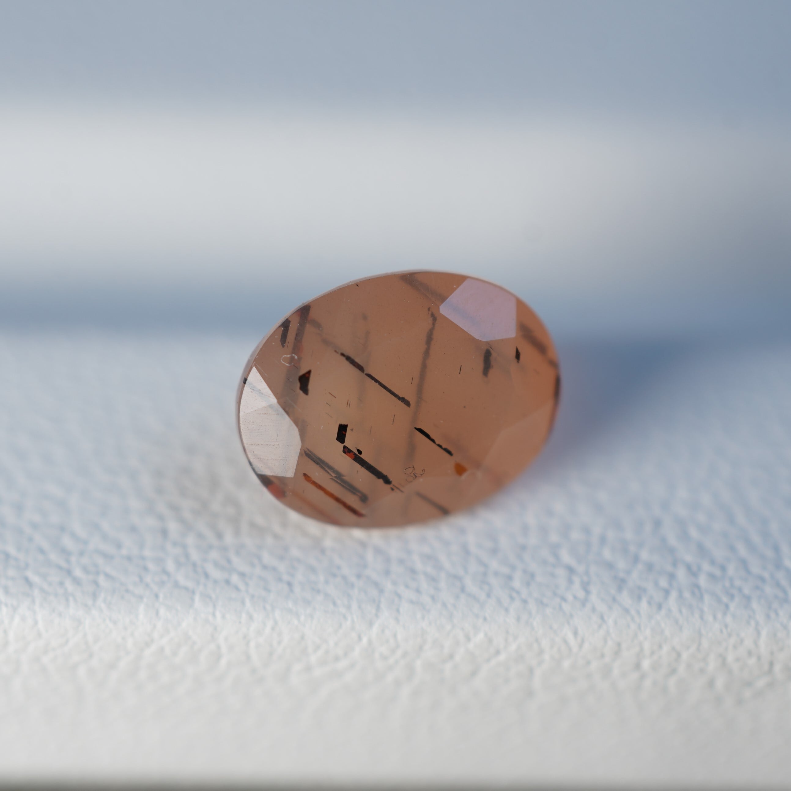 651】レインボーラティスサンストーン ファセットルース 1.8ct | koku