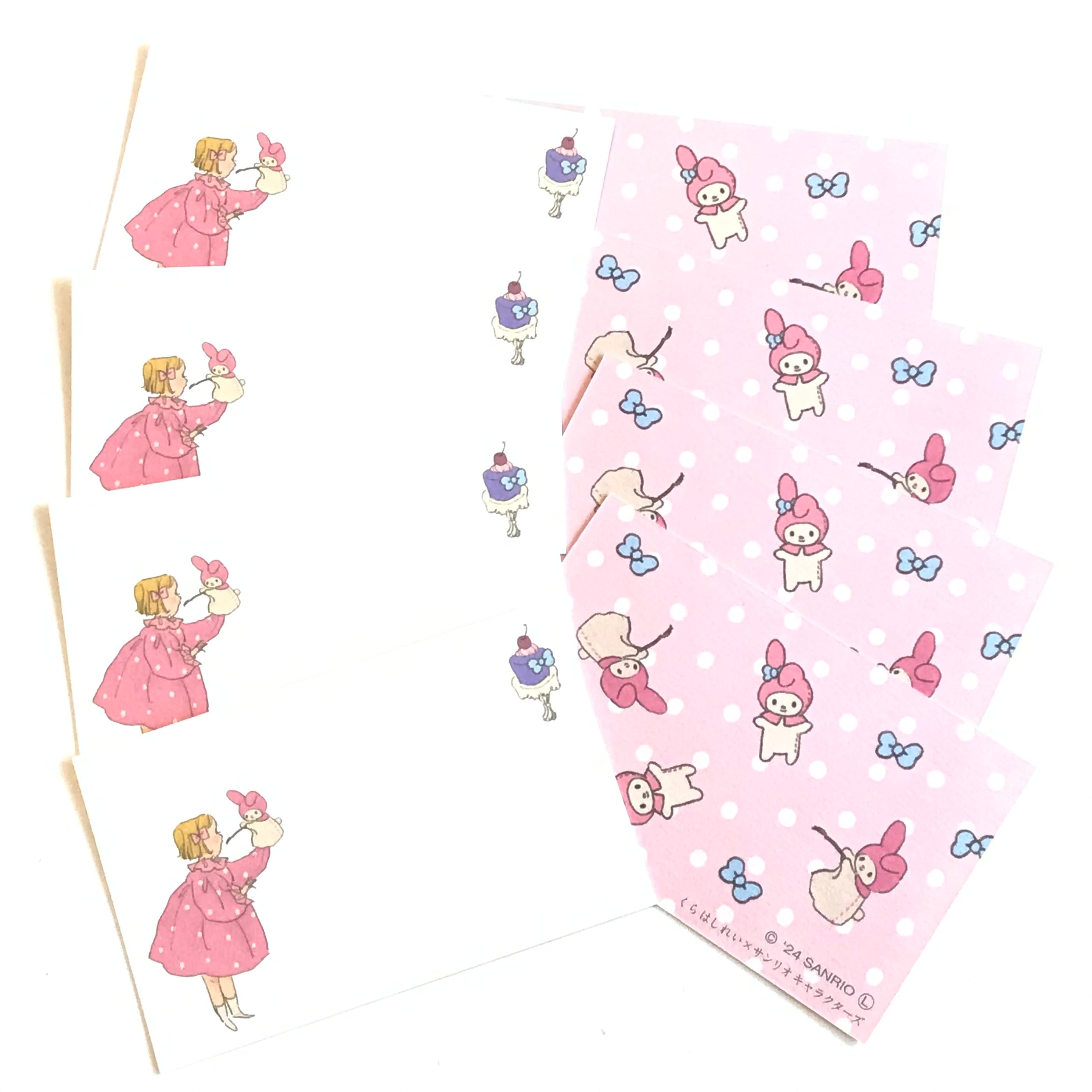 くらはしれい×サンリオ ミニメッセージカード / マイメロディ(パペット
