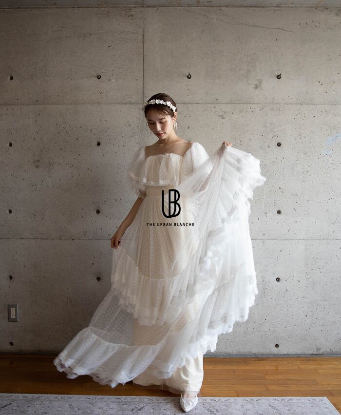NEW】【THE URBAN BLANCHE ORIGINAL 】 ウエディングドレス 結婚式  